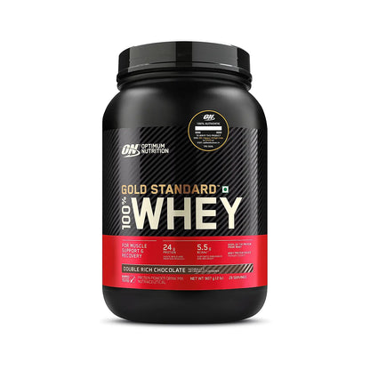 Optimum Nutrition (ON) Gold Standard 100% Whey Protein Powder | 2 lbs (907 g)