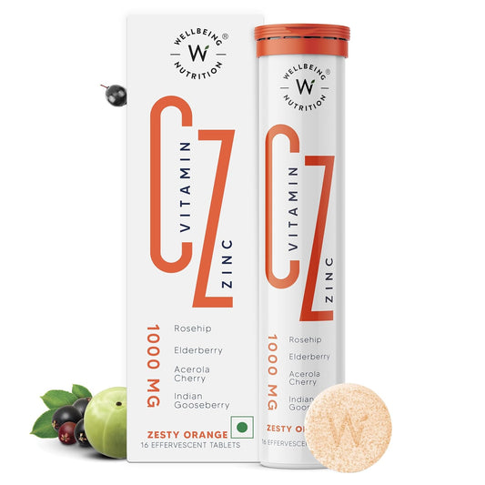 WellBeing Organic Vitamin C + Zinc