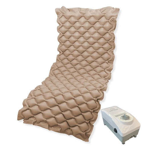 LIFE LINE Bubble Air Mattress with Pump