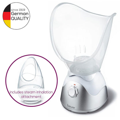 Beurer FS 50 Facial Sauna and Steam Inhaler (White)