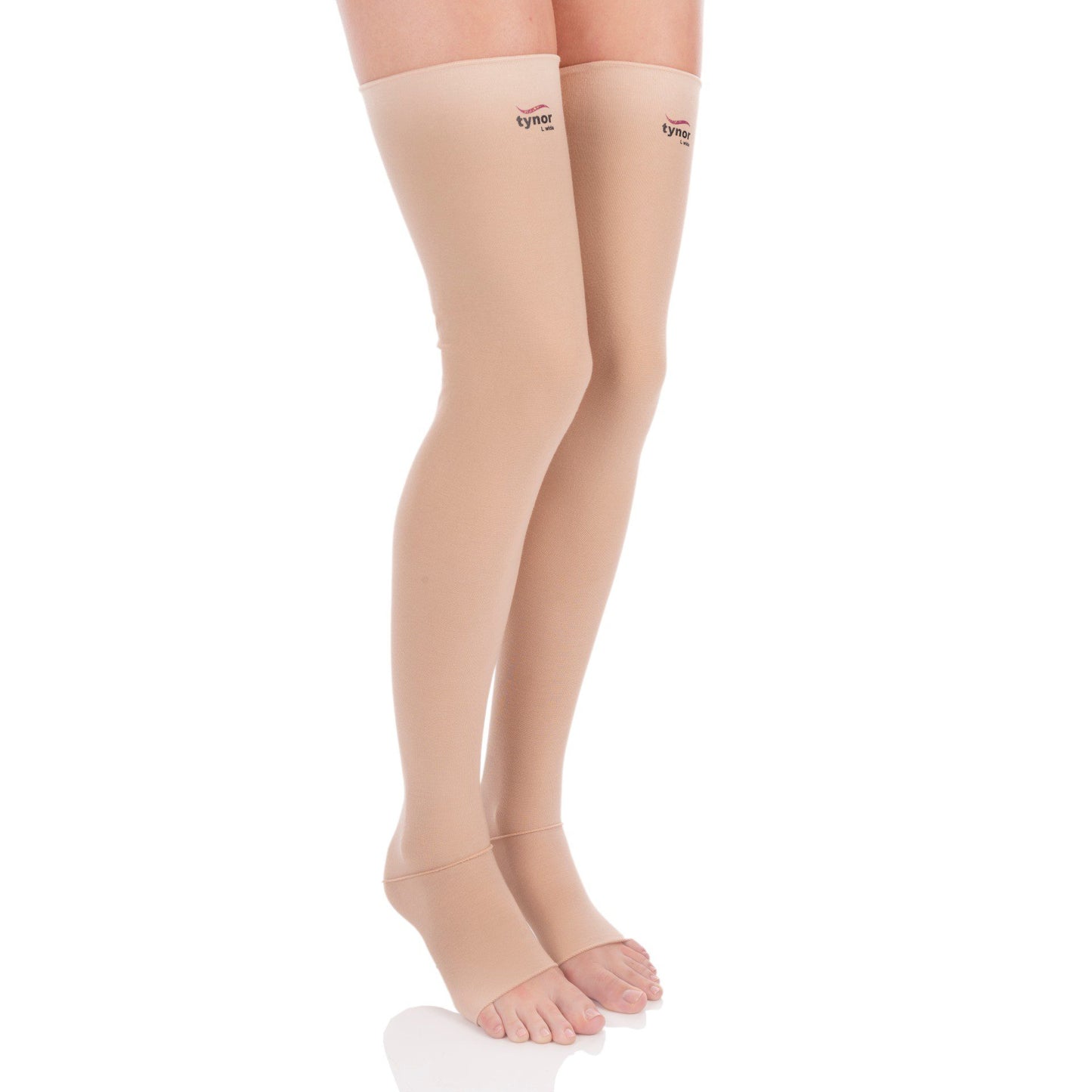 Tynor Compression Stockings Mid Thigh Classic, Pair