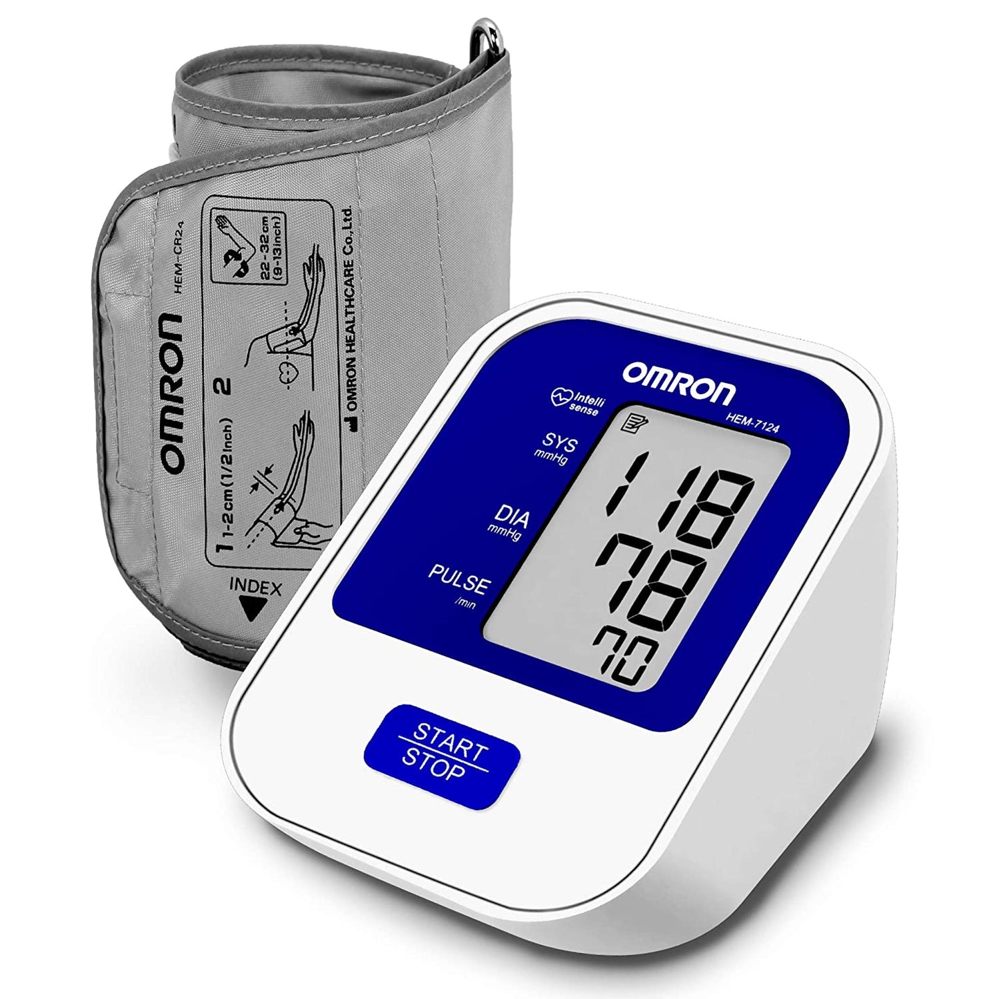 Omron HEM 7124 Fully Automatic Digital Blood Pressure Monitor