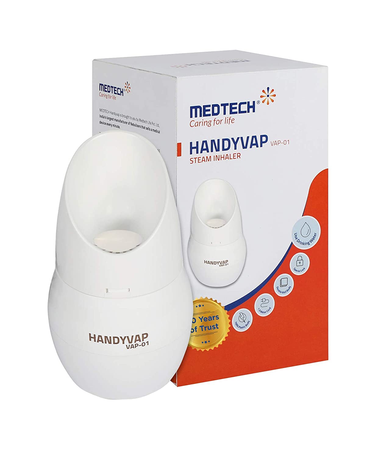Medtech Steam Inhaler, Handyvap, VAP 01