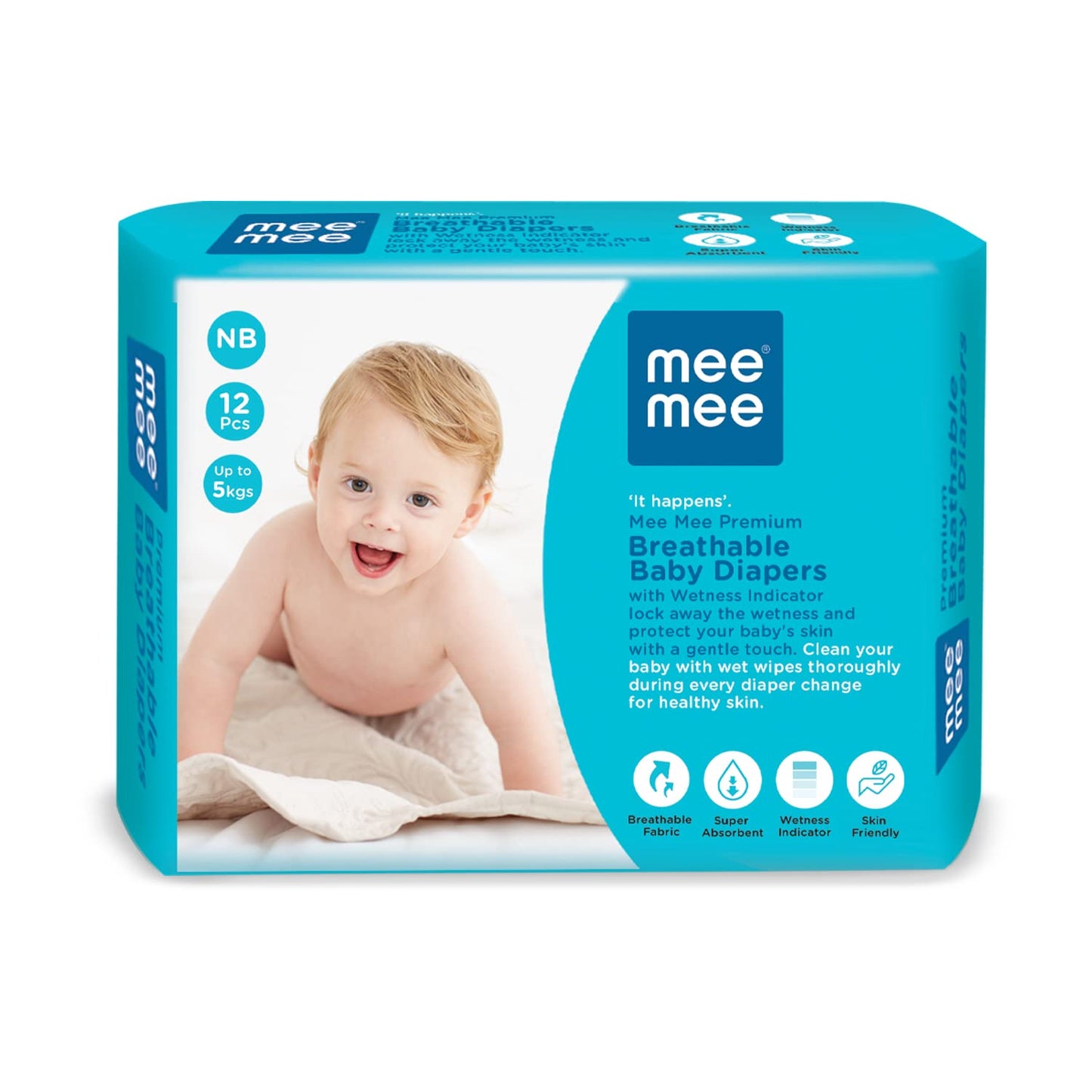 Mee Mee Breathable Premium Baby Diaper Pants