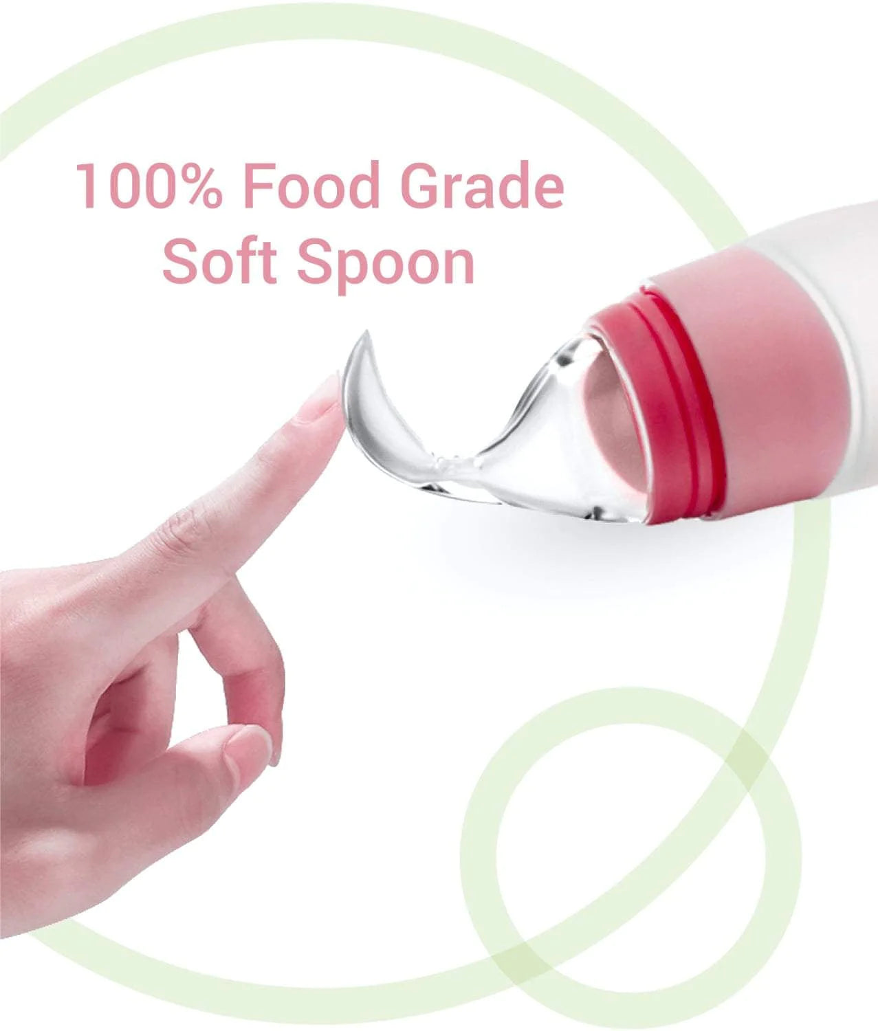 Silicone Feeding Bottle Spoon