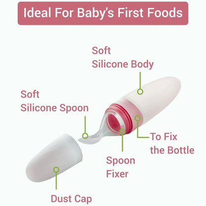 Silicone Feeding Bottle Spoon