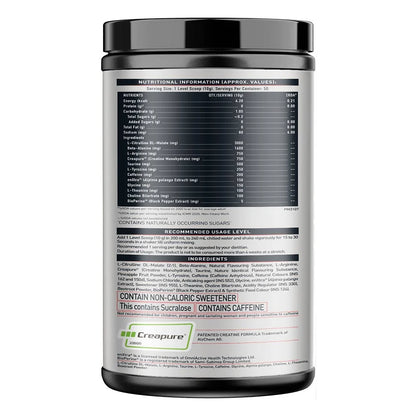 MuscleBlaze Pre Workout WrathX, 500g