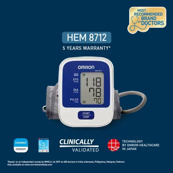 Automatic Blood Pressure Monitor HEM-8712