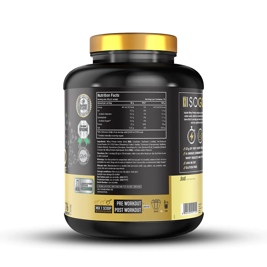 One Science ISO Gold Protein 5Lbs (2.27Kg)