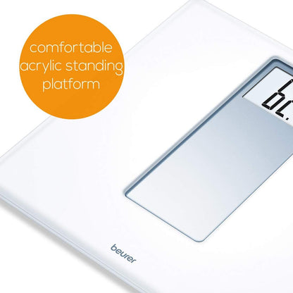 Beurer PS 160 Acrylic Electronic Bathroom Scales