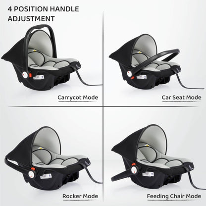 Picaboo 4 in 1 Multipurpose Car Seat Cum Carry Cot