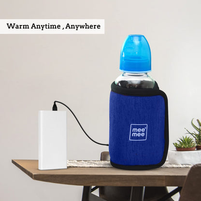 Mee Mee Portable Baby Bottle Warmer With Quick USB Charging