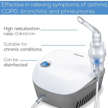 Beurer Nebulizer german technology (IH18) white with 2 mask