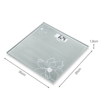 Beurer GS 10 glass bathroom weight scale