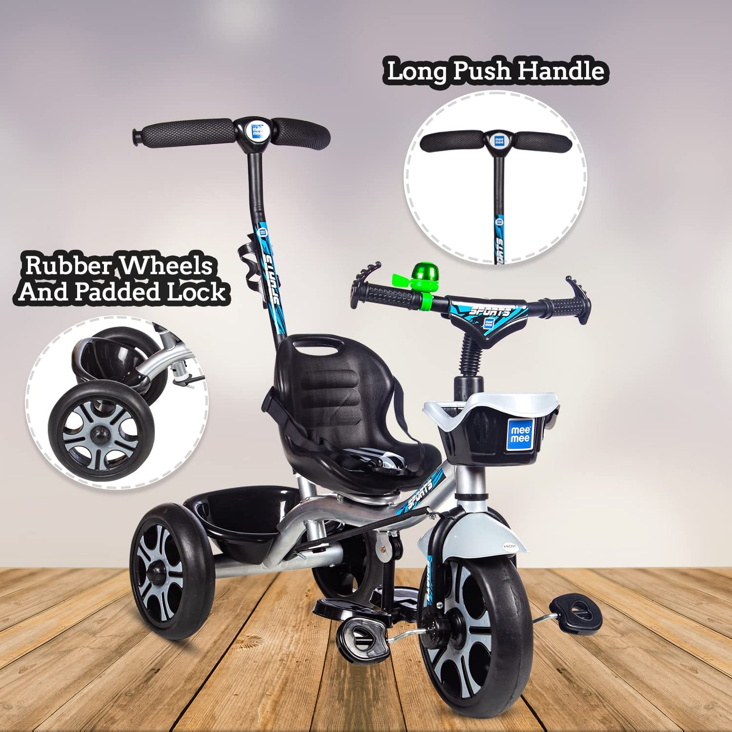 Mee Mee Premium Play Kids/Baby Tricycle with Parental Control