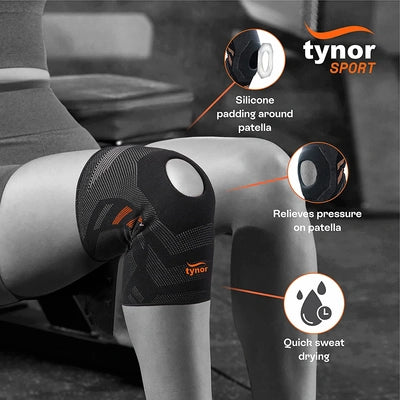 TYNOR KNEE CAP AIR OPEN PATELLA, 1 UNIT