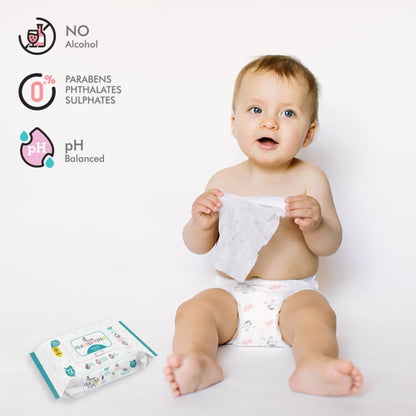 R for Rabbit - Feather Aqua Wipes