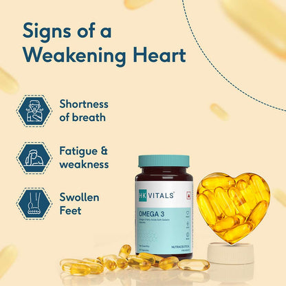 HK Vitals Omega-3 Soft Gelatin Capsules