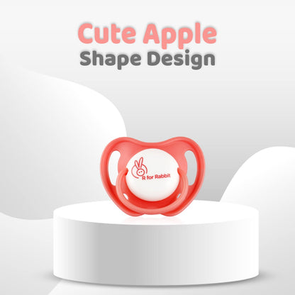 R for Rabbit - Apple Pacifier Ultra Soft Silicone Nipple