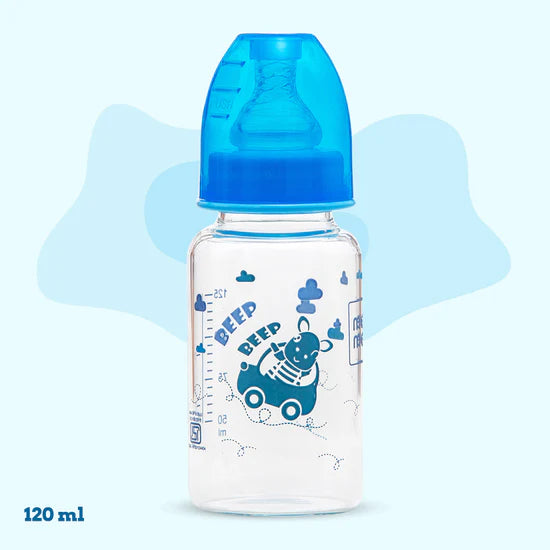 Mee Mee Milk-Safe™ Premium Glass Feeding Bottle