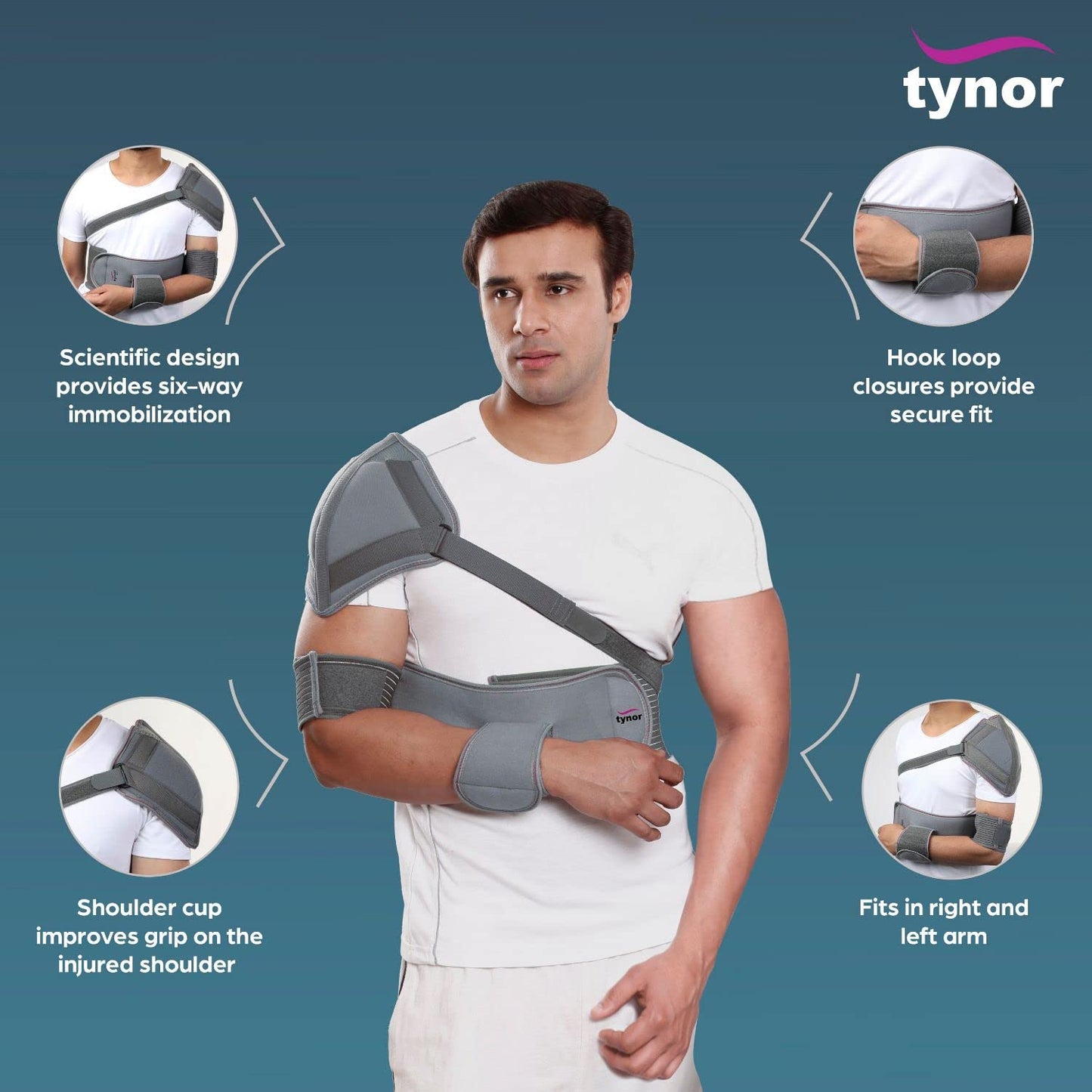 Tynor Elastic Shoulder Immobiliser