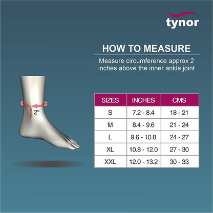 Tynor Anklet Comfeel (Pair)