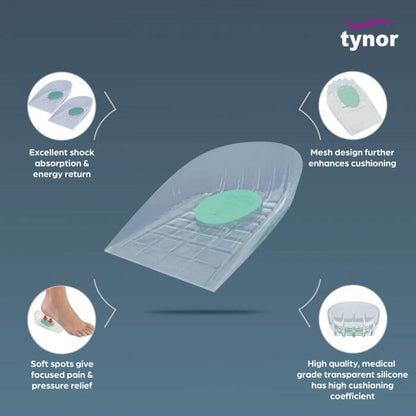 Tynor Heel Cushion Silicone