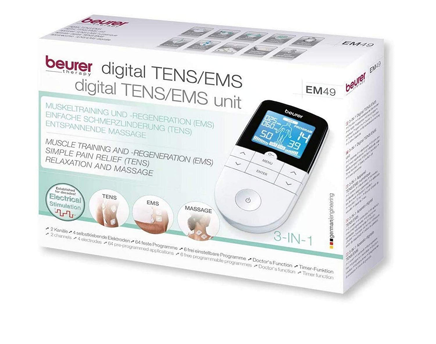 Beurer EM 49 digital TENS/EMS Pain Relief at Rs 3640.00