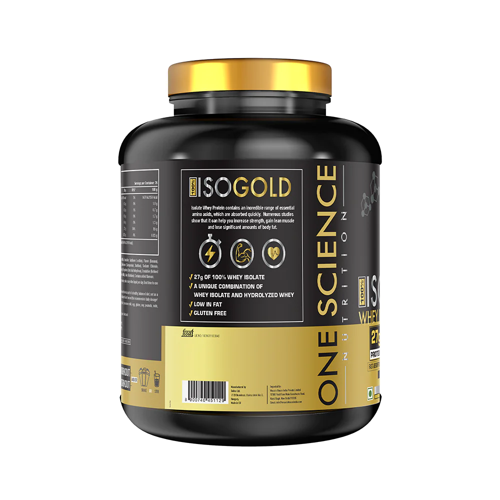 One Science ISO Gold Protein 5Lbs (2.27Kg)