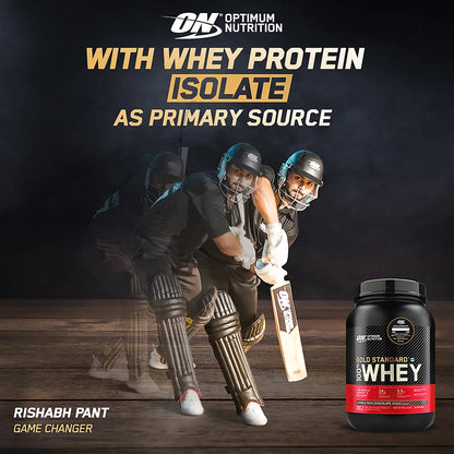 Optimum Nutrition (ON) Gold Standard 100% Whey Protein Powder | 2 lbs (907 g)