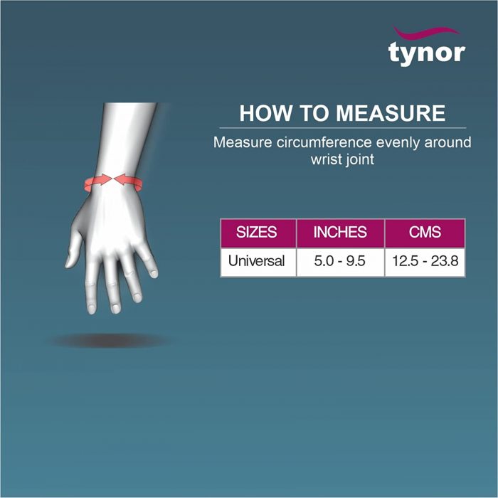 Tynor Wrist Brace with Thumb (Neoprene)