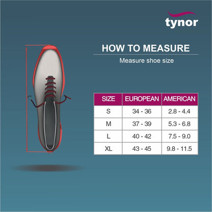 Tynor Cast Shoe Rocker Sole