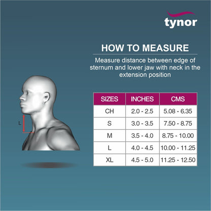 Tynor Cervical Collar With Firm Density, Child