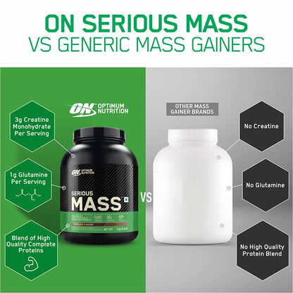 Optimum Nutrition (ON) Serious Mass Weight Gainer - 3KG