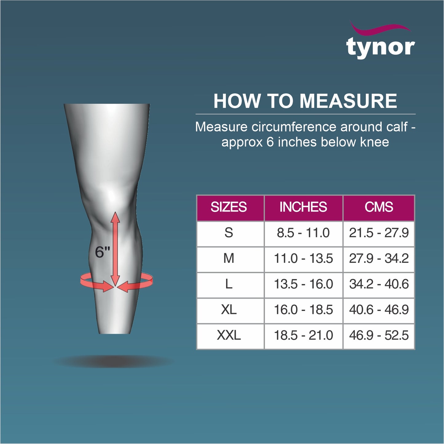 Tynor Compression Stocking Below Knee Classic