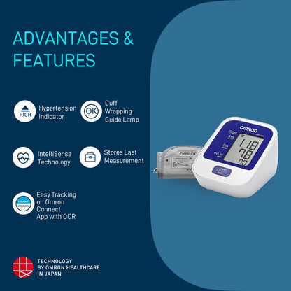 Omron HEM 7124 Fully Automatic Digital Blood Pressure Monitor