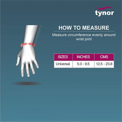 Tynor Wrist Brace with Thumb (Neoprene), Universal