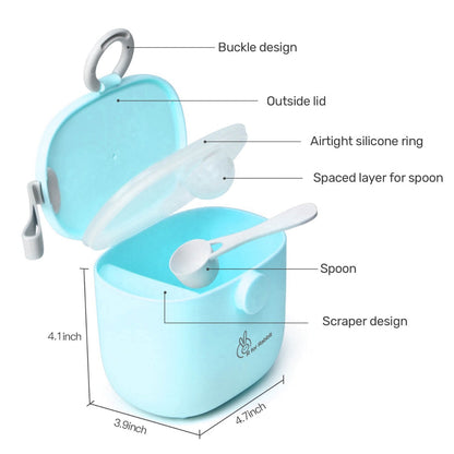 First Feed Box with Scoop, BPA Free, Leak Proof