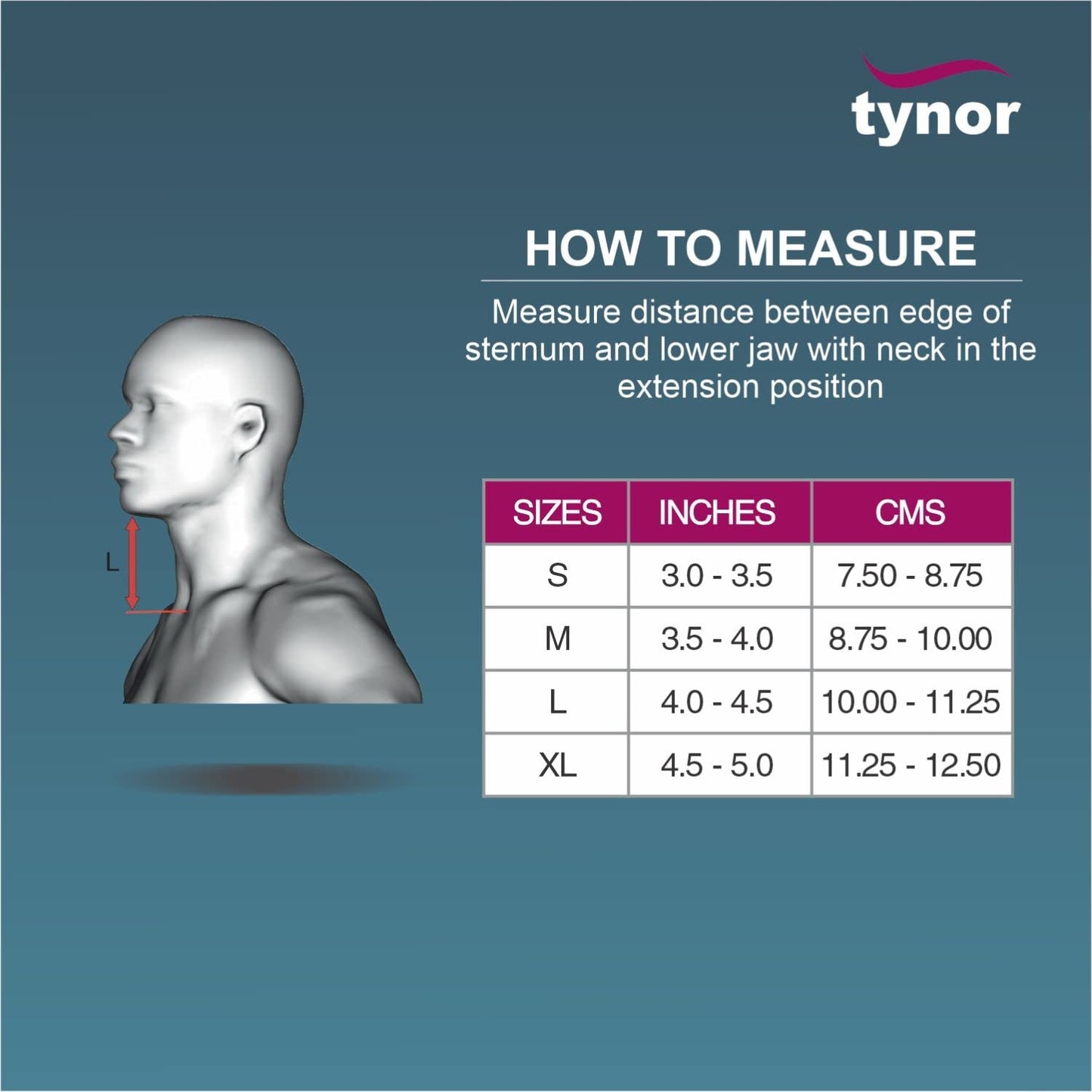 Tynor Cervical Orthosis (Philadelphia) Ethafoam