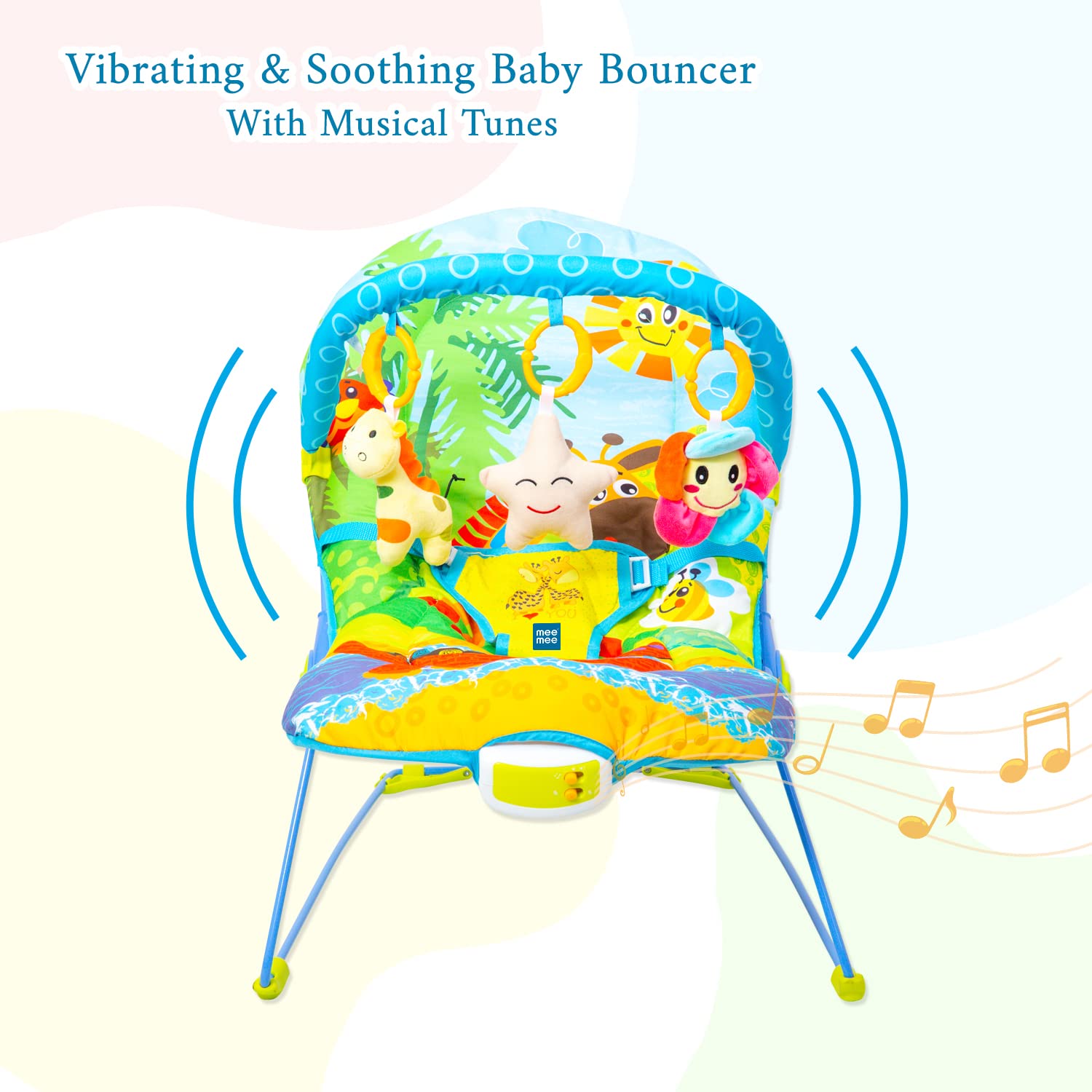 Mee Mee Vibrating Soothing Baby Bouncer