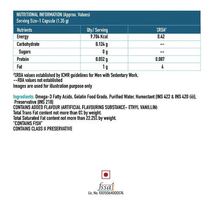 HK Vitals Fish Oil Capsules