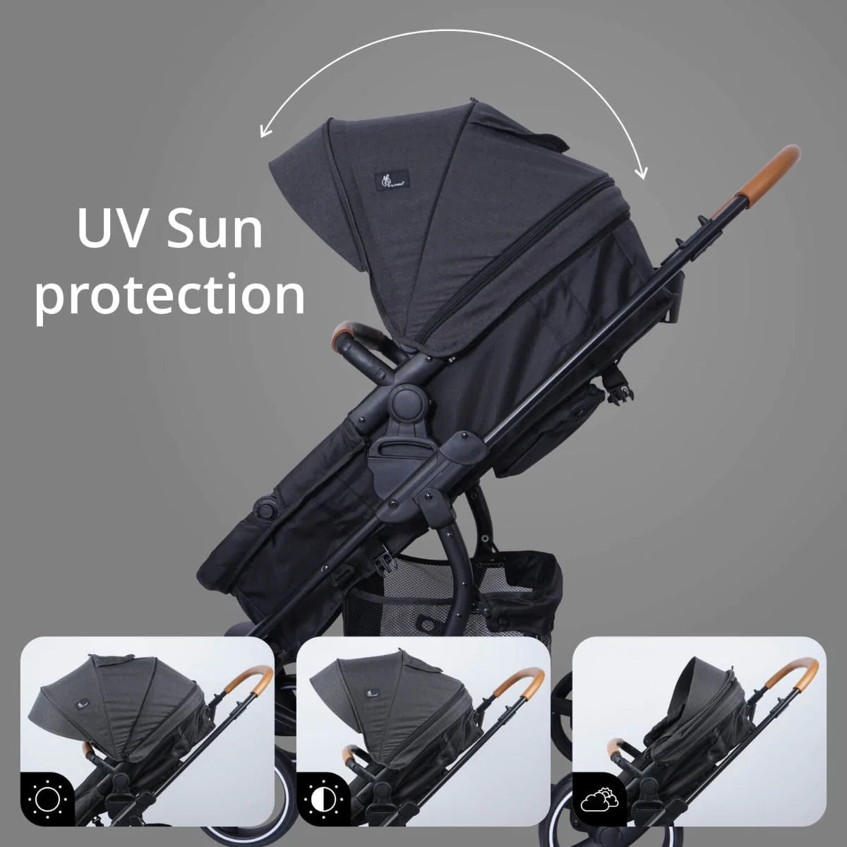 R for Rabbit Paradise 2 In 1 Baby Stroller Cum Carry Cot