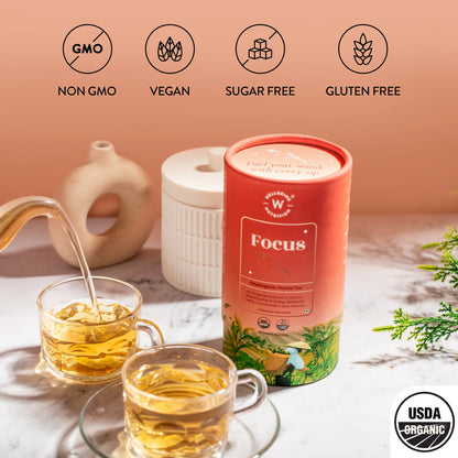 Wellbeing Focus Adaptogenic Herbal Tea