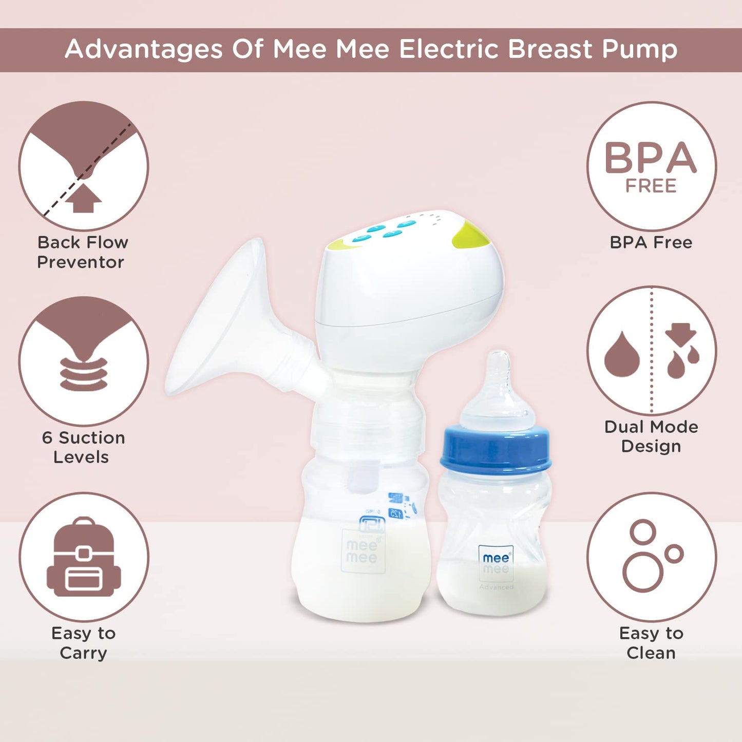 Mee Mee Advanced Electric Breast Pump