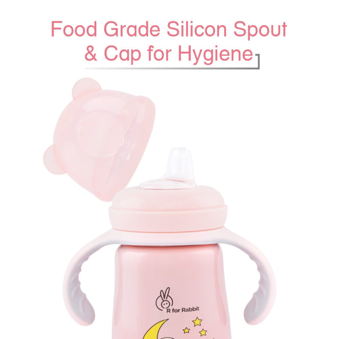 Steebo Crescent SS Baby Spout Sipper 240 ML