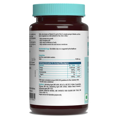 HK Vitals Biotin, Tablets