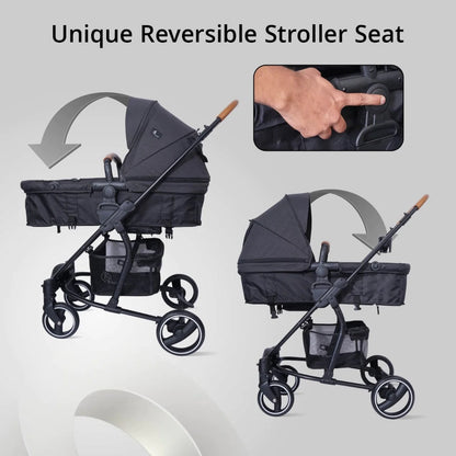 R for Rabbit Paradise 2 In 1 Baby Stroller Cum Carry Cot