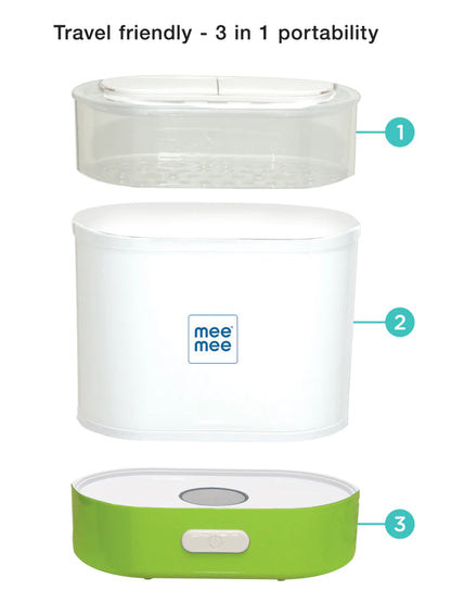 Mee Mee Advanced 3 in 1 Digital Steam Sterilizer & Bottle Warmer