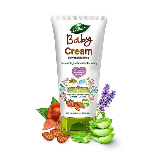 Dabur Baby Cream - Pack of 2 (200ml + 200ml)