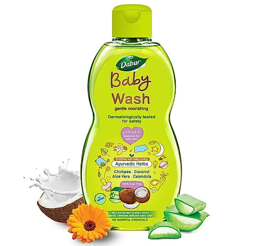 Dabur Baby Bodywash - Pack of 2 (500ml + 500ml)